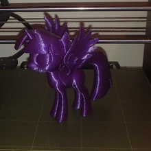 poney crépuscule scintillait petit Poney mlp mane6 3d print model - Mito3D