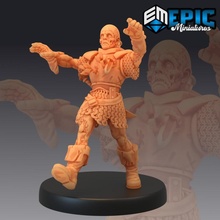 zombie knight undead soldier walking dead fantasy gothic horror medieval monster warhammer enemy tabletop dungeon dnd pathfinder 3d print model - Mito3D