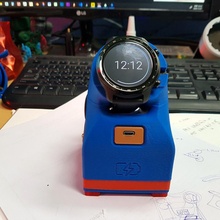 movboi ticwatch pro 3 charging dock 3d print model - Mito3D
