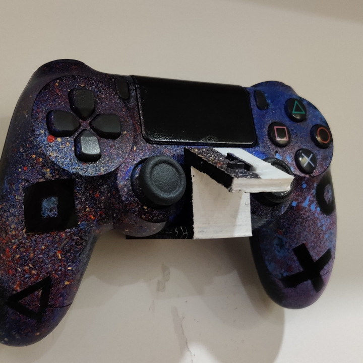 ps4 uzak Kulp destek duvar binmek oyuncaklar oyunlar ayakta durmak Sony aksesuarlar duvara monte ps5 ps4remoteholder ps4wallmount 3D print model - Mito3D