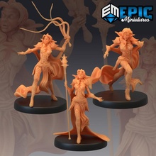 vampire mistress set undead female master collection fantasy gothic horror medieval monster rpg warhammer enemy tabletop dungeon dnd pathfinder npc 3d print model - Mito3D
