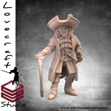 Henry Morgan lovecraft piratas coleção loja histórico miniaturas pirata 3d print model - Mito3D