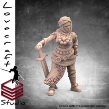 queen sayyida al hurra - lovecraft pirates collection store historical pirate miniature 3d print model - Mito3D