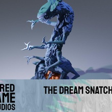 dream snatcher demon dragon monster nightmare weird homebrew 3d print model - Mito3D
