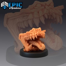 mimic book spellbook monster classic fantasy horror medieval rpg teeth warhammer enemy tabletop tongue dungeon dnd pathfinder 3d print model - Mito3D
