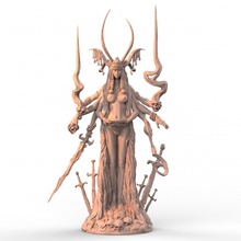 mara store demon fantasy woman 3d print model - Mito3D