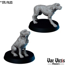 prison dog animal fantasy guard pet rpg tabletop dnd doggo 3d print model - Mito3D