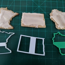 biscoito cortadores 3d print model - Mito3D