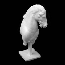 forepart horse british museum london scan 3d print model - Mito3D