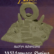 aach'yn adventures - wilderness shrine store offering relic encounter waste sacrifice scatter wilds ihavethehighground stepped 3d print model - Mito3D