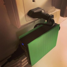 anker chargeur supporter électronique mobile USB organisateur 3d print model - Mito3D