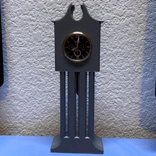 grandfather clock fossil watch holder time wrist grandfatherclock 3d print model - Mito3D
