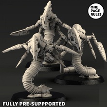 robot snakes store 40k rpg wargames warhammer tabletop robots 28mm dnd necrons onepagerules 3d print model - Mito3D