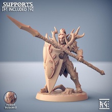 sylvan knight - modular male store dragons dungeons elf fantasy mini rpg miniature tabletop supports wargame elven dnd ttrpg artisan guild alfar supported mpresupported 3d print model - Mito3D