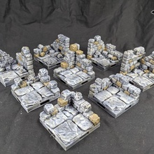 dungeon stone ruined corners rpg terrain openforge tiles dnd pathfinder 3d print model - Mito3D