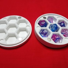 dice box d&d dd dnd dicebox 3d print model - Mito3D