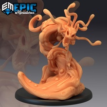 formless spawn screaming ooze monster slime creature lovecraft fantasy horror rpg warhammer enemy cosmic tabletop cthulhu dungeon dnd pathfinder 3d print model - Mito3D