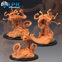 formless spawn set ooze monster slime creature lovecraft collection black fantasy horror rpg cosmic cthulhu dungeon dnd pathfinder pudding 3d print model - Mito3D