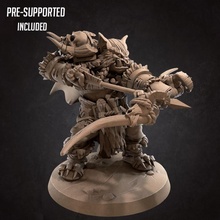 bugbear hunter store beast boardgame tabletop patreon d&d goblinoid 3d print model - Mito3D