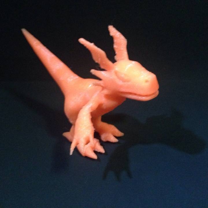 guilmon fan art digimon digitalmonsters 3D print model - Mito3D