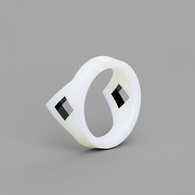 ring lensor radii 17mm accessory crown cute fun small strong wearable wear jewelry clothes point cloth apparel lil 3d print model - Mito3D