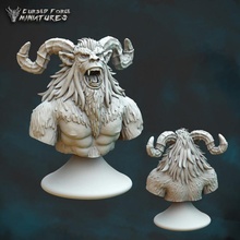 abominevole yeti fallimento draghi dungeon rpg d dnd busto 3d print model - Mito3D
