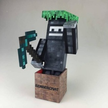 personalizado minecraft personagem benderchat fan art videogame 3d print model - Mito3D