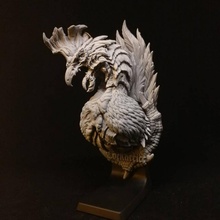 monster hunting trophy - cockatrice dragon undead goyo goyoworks 3d print model - Mito3D