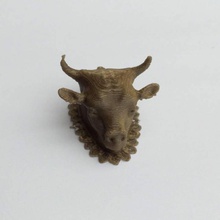 greco bull ciondolo gioielli 3d print model - Mito3D