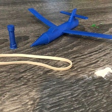 flying plane 3d print model - Mito3D