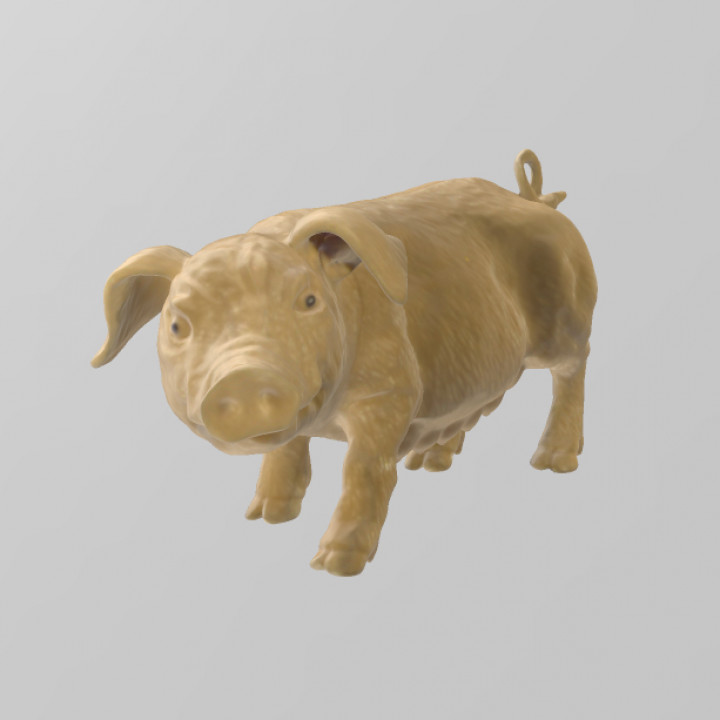 cochon jouets Jeux animal porc ferme truie 3D print model - Mito3D
