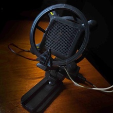 microphone kit desk pc audio voice webcam mic web conference 3d print model - Mito3D
