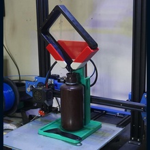 veterinario gotero uv resina 3d impresora impresión bandeja utilidad Violeta ultra 3d print model - Mito3D