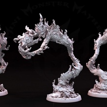 construct 3d creature fantasy flaming gaming hell monster rpg tabletop elemental dnd inferno homebrew 5e 4e 3d print model - Mito3D