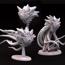 infernale persistente orrore 3 variazioni fantasia giochi mostro rpg roccia tavolo galleggiante elementare tentacoli homebrew lava spettatore 3d print model - Mito3D