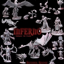 inferno embrace flame mini monster mayhem release dragon gaming giant hell ram rpg skulls phoenix tabletop package dnd bundle beholder infernal minimonstermayhem oracles 3d print model - Mito3D