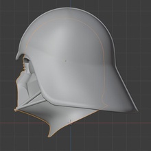 Darth Vader kask maske Jedi Yıldız Savaşları Kostüm oyunu gökyüzü gezgini Disney Sith Darthvader blender karanlık taraf sithlord 3d print model - Mito3D