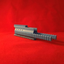 scar rail extension sports & outdoor airsoft 3d print model - Mito3D