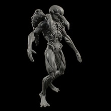 dimensional shambler toys & games creature horror monster cosmic cosmichorror lovecraft lovecraftian dimensionalshambler 3d print model - Mito3D