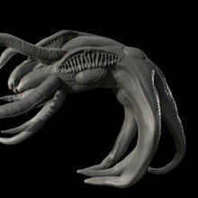 volant polype jouets Jeux créature horreur monstre cosmique cosmichorror lovecraft lovecraftien 3d print model - Mito3D