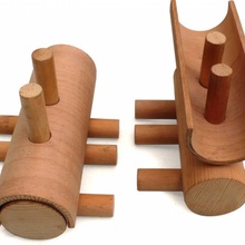 imprimer bois anneaux croissance arbres laywoo d3 mm filament jouets jeux 3d print model - Mito3D