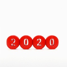 2020 2021 texto vuelta pelotas Año año 3d print model - Mito3D