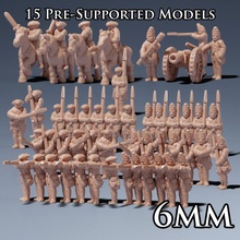 6mm black powder army store miniature cannon infantry cavalry flintlock musket napoleonic musketeer redcoat bayonnet 3d print model - Mito3D