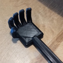 backscratcher hand itch 3d print model - Mito3D