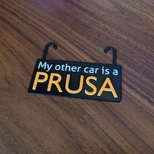 prusa voiture ornement 3d print model - Mito3D