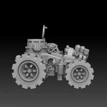 panzer buggy 40k armor orc ork tank warhammer steampunk ww2 rhino apc lemanruss goff gorkamorka wartrakk evilsunz badmoons 3d print model - Mito3D