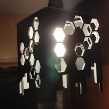 lamp light designe 3d print model - Mito3D