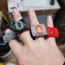 block championship ring buckeyes 3d print model - Mito3D