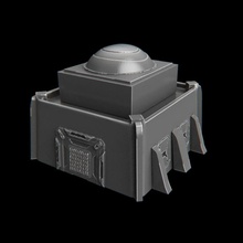 building scifi toys & games city terrain tabletop 3d print model - Mito3D