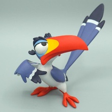 tlk zazu oiseau Roi Lion personnage 3d print model - Mito3D